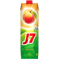 Нектар J-7 Персиковый с мяк. т/пак. (Россия) 0.97L