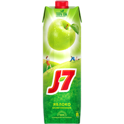 Сок J-7 Яблочный осветл. д/д.п. т/пак. (Россия) 0.97L