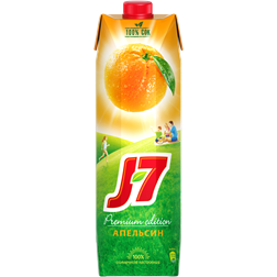 Сок J-7 Апельсиновый с мяк. д/д.п. т/пак. (Россия) 0.97L