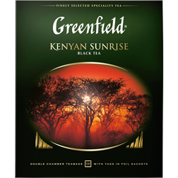 Чай черный GREENFIELD Kenyan Sunrise к/уп (Россия) 100пак