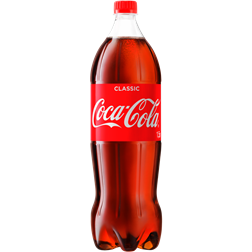 Напиток б/а COCA-COLA сильногаз. ПЭТ (Россия) 1.5L