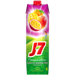 Нектар J-7 из апельсина манго и маракуйи с мяк. т/пак. (Россия) 0.97L