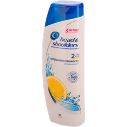 Шампунь HEAD&SHOULDERS Цитрусовая свежесть 2в1 пр/перхоти д/жир.волос (Румыния) 400мл
