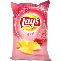 Чипсы LAY'S со вкусом краба (Россия) 150г