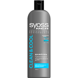 Шампунь SYOSS Clean&Cool муж. (Россия) 500мл