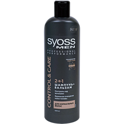 Шампунь SYOSS Control&Care 2в1 д/муж (Россия) 500мл
